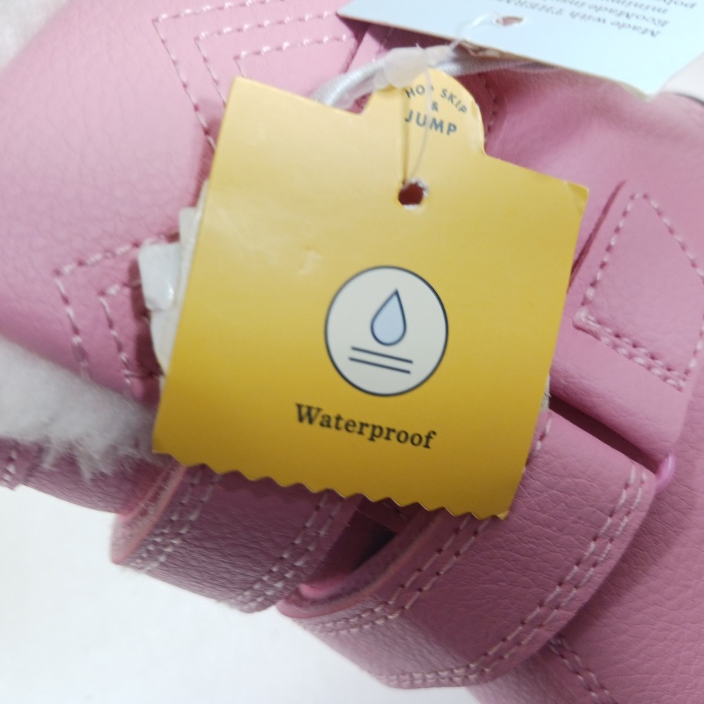 Cat & Jack Toddler Denver Pink Grey Waterproof Winter Snow Boots Size 8 NWT - Picture 8 of 8